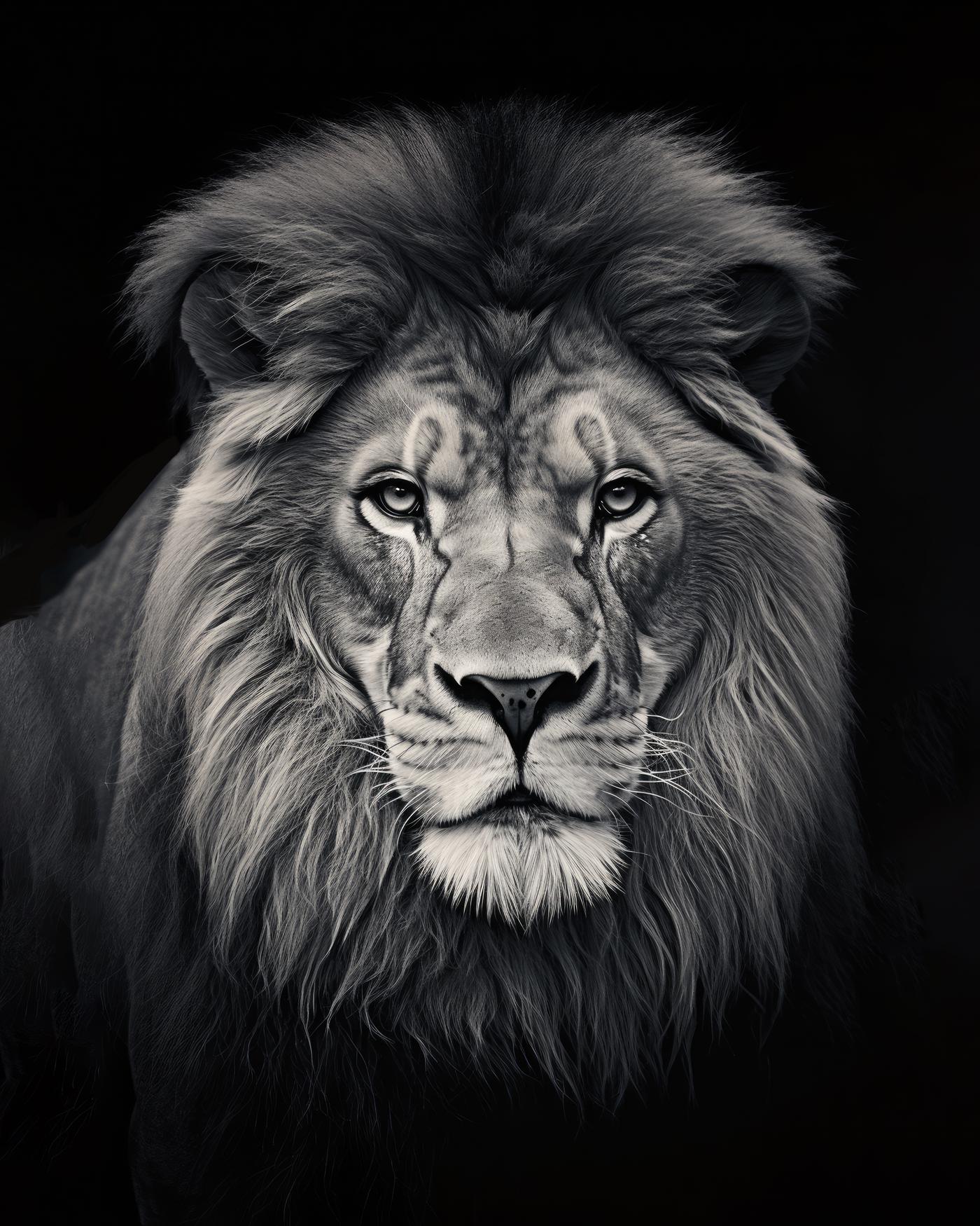 Löwen Bilder Schwarz Weiß: Unleash Your Inner Artist with Lion Drawings!