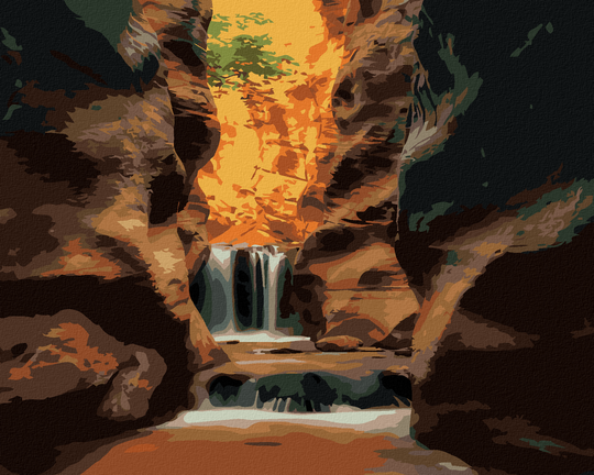Diamond painting - KLEINE SCHLUCHT (DENNIS FRATES)