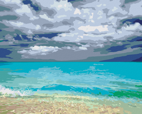 Diamond painting - SANDIGER STRAND (DENNIS FRATES)