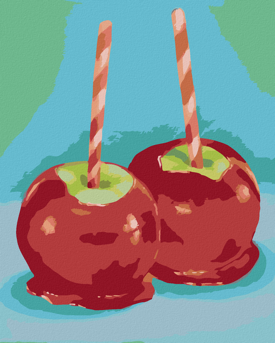 Diamond painting - GETAUCHTER APFEL (MYROSLAVA VOLOSCHUK)