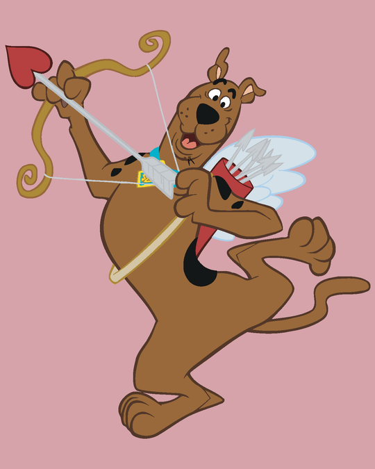 Malen nach Zahlen - VALENTINSTAG SCOOBY (SCOOBY DOO)