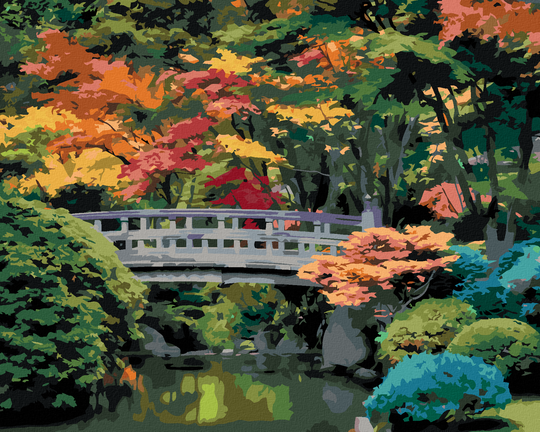 Diamond painting - JAPANISCHER GARTEN (DENNIS FRATES)