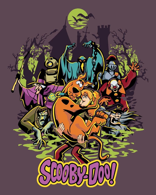 Malen nach Zahlen - SHAGGY, SCOOBY-DOO UND MONSTER