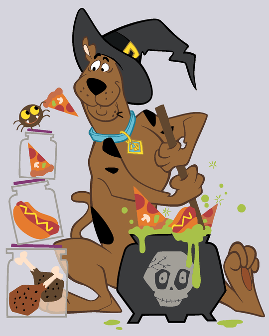 Malen nach Zahlen - HALLOWEEN SCOOBY (SCOOBY DOO)