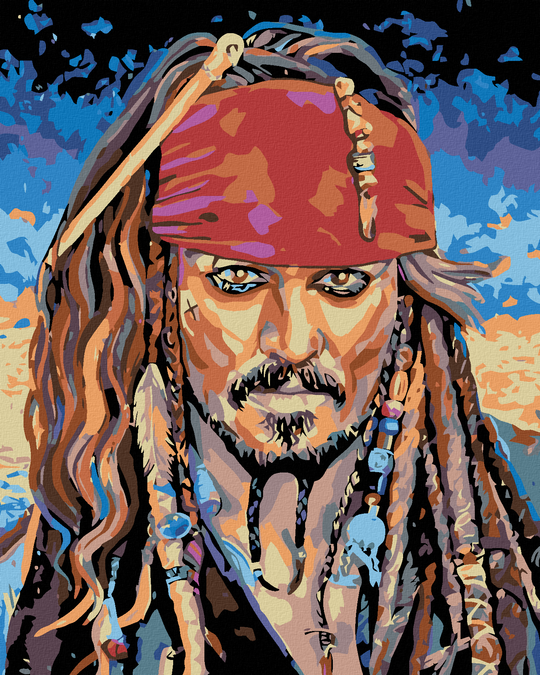 Diamond painting - JACK SPARROW I