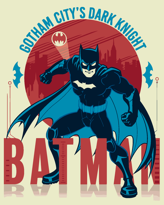 Malen nach Zahlen - GEMALTER BATMAN II