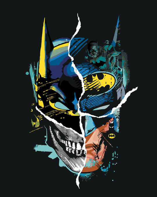 Malen nach Zahlen - BATMAN UND DER TOTENKOPF