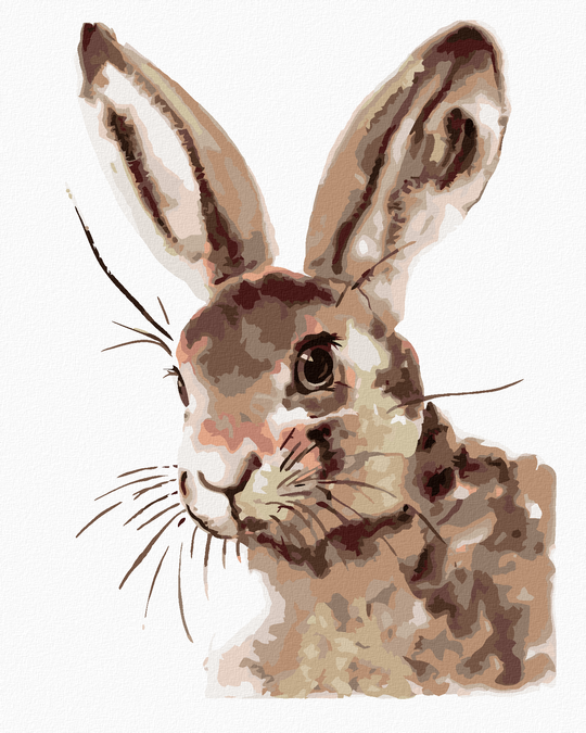 Diamond painting - NIEDLICHES KANINCHEN