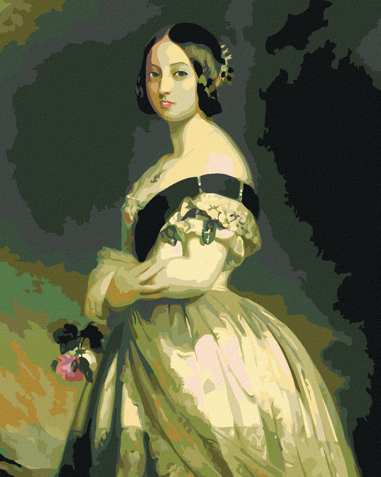 Diamond painting - KÖNIGIN VICTORIA (F. X. WINTERHALTER)