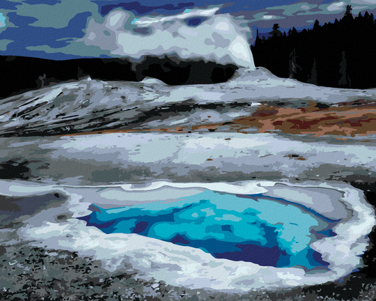 Diamond painting - GEYSIRE (DENNIS FRATES)