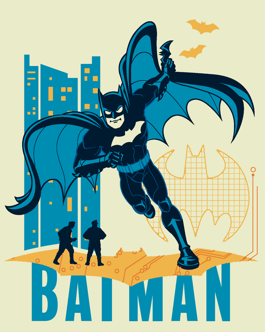 Malen nach Zahlen - GEMALTER BATMAN III