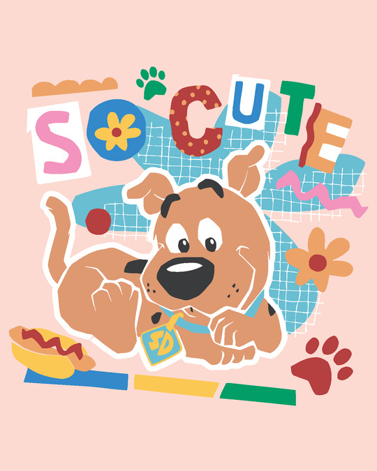 Malen nach Zahlen - SCOOBY MIT HOTDOG POSTER (SCOOBY DOO)