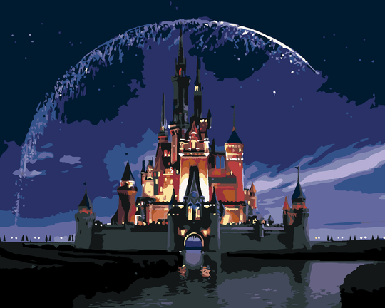Malen nach Zahlen - DISNEY ZAUBERSCHLOSS
