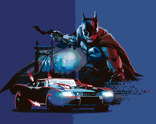 Malen nach Zahlen - BATMAN II