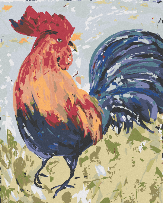 Diamond painting - HAHN I (HALEY BUSH)