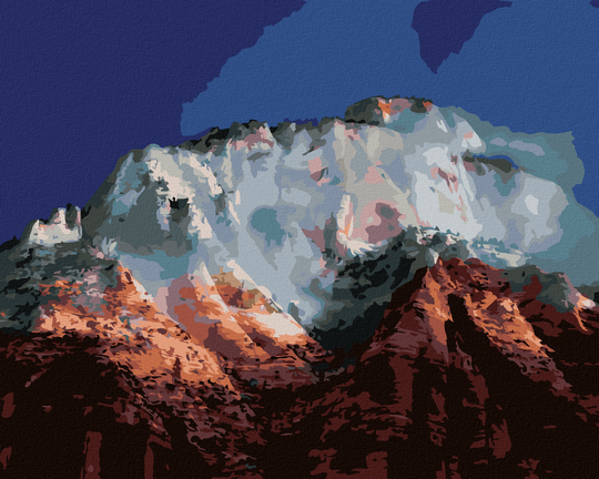 Diamond painting - BERGGIPFEL (DENNIS FRATES)