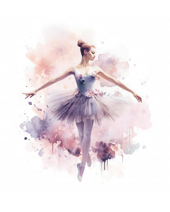 Leinwandbilder - Tanzende Ballerina