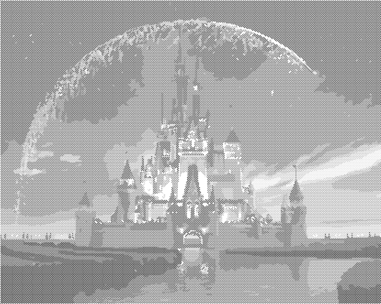 Punktmalerei - DISNEY ZAUBERSCHLOSS