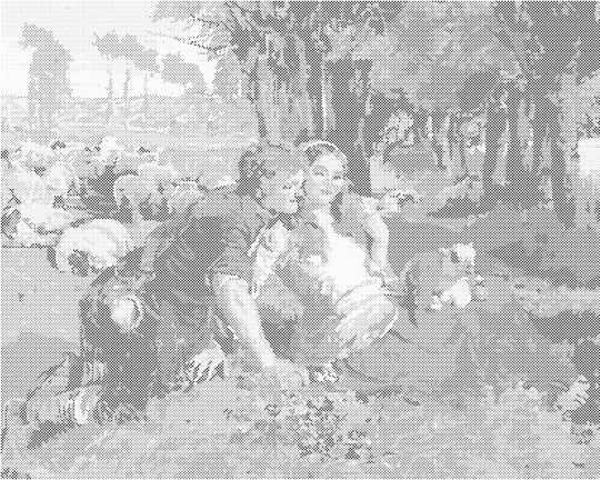 Punktmalerei - DER MIETLING SCHÄFER (HOLMAN-HUNT WILLIAM)