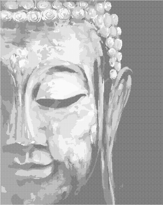 Punktmalerei - BUDDHA